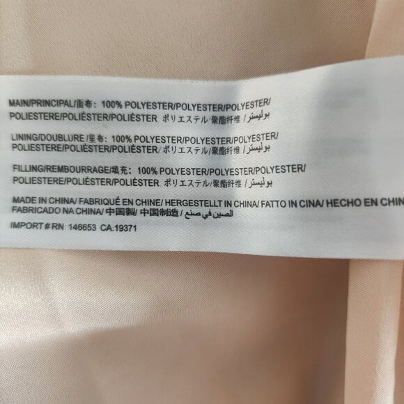 The Fifth Label Womens Beige Puffer Jacket High Collar & Snap Closures Medium - Picture 11 of 11